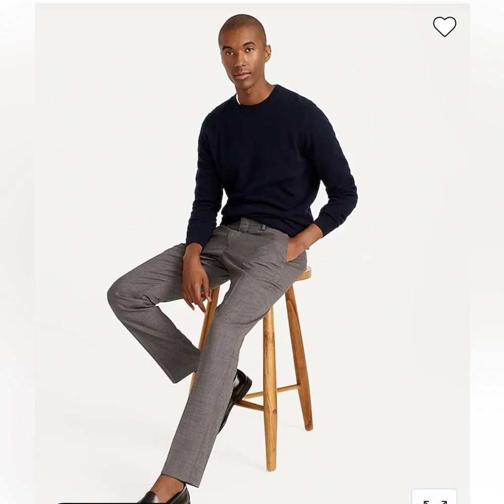 J Crew Urban Bowery Slim Cotton Twill Men’s Pants Sz 34/34 Excellent Condition